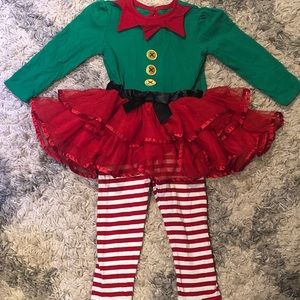 Baby girl elf outfit